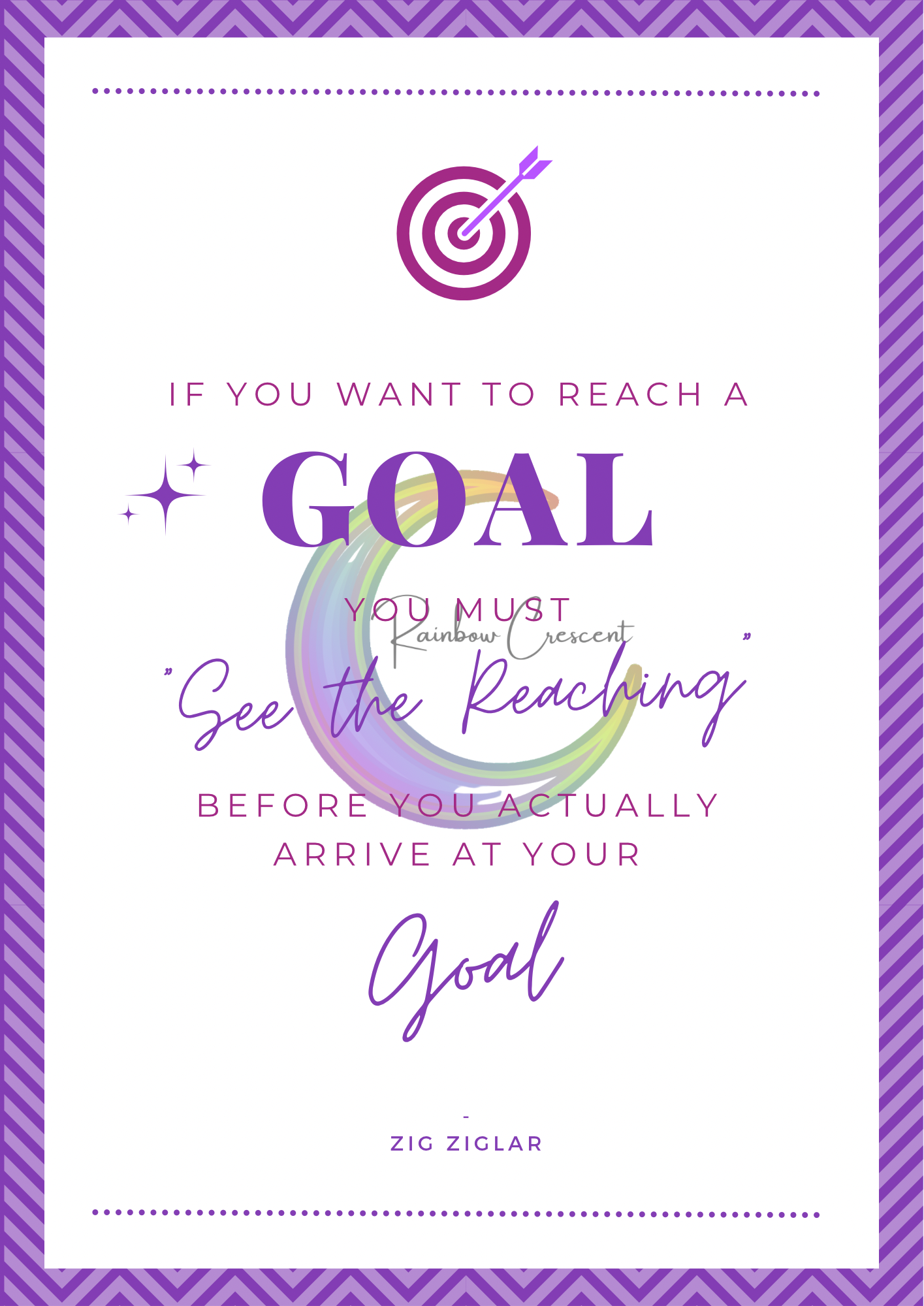 30 day goal setting planner - digital download