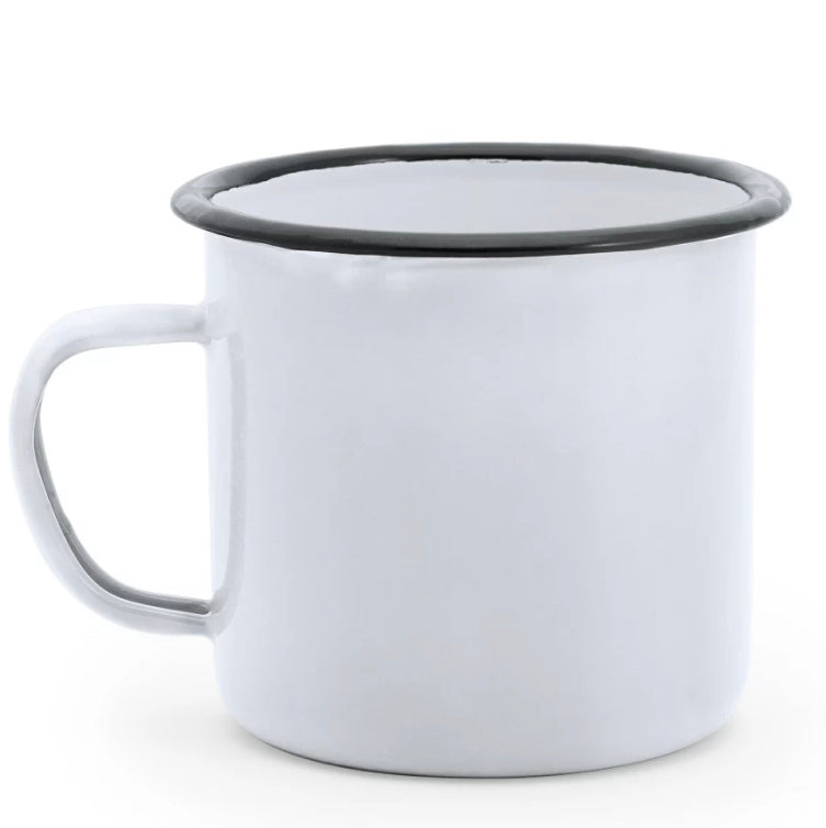 Enamel style mug