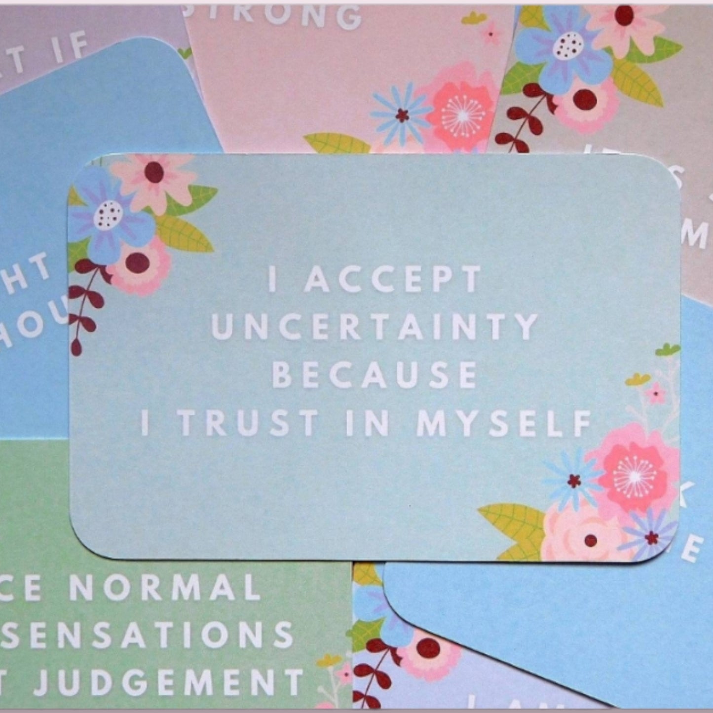 Health Anxiety Affirmation Cards