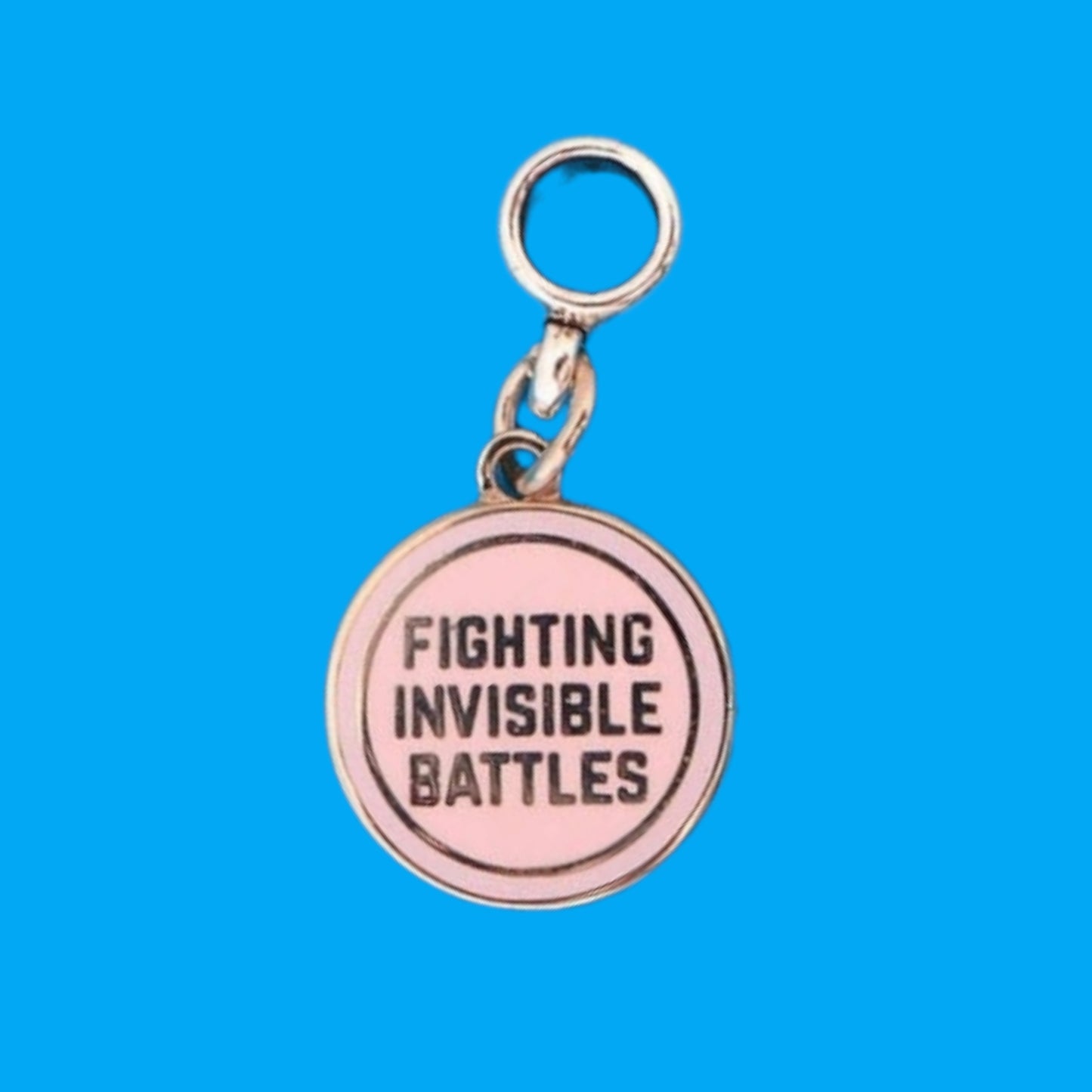 Fighting Invisible Battles Charm