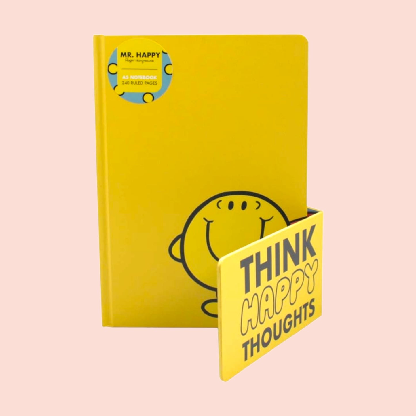 Mr. Happy notebook
