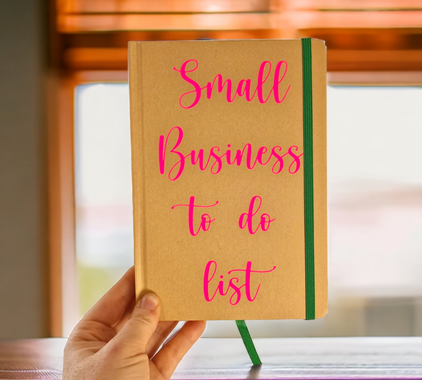 Small Business to do list notebook