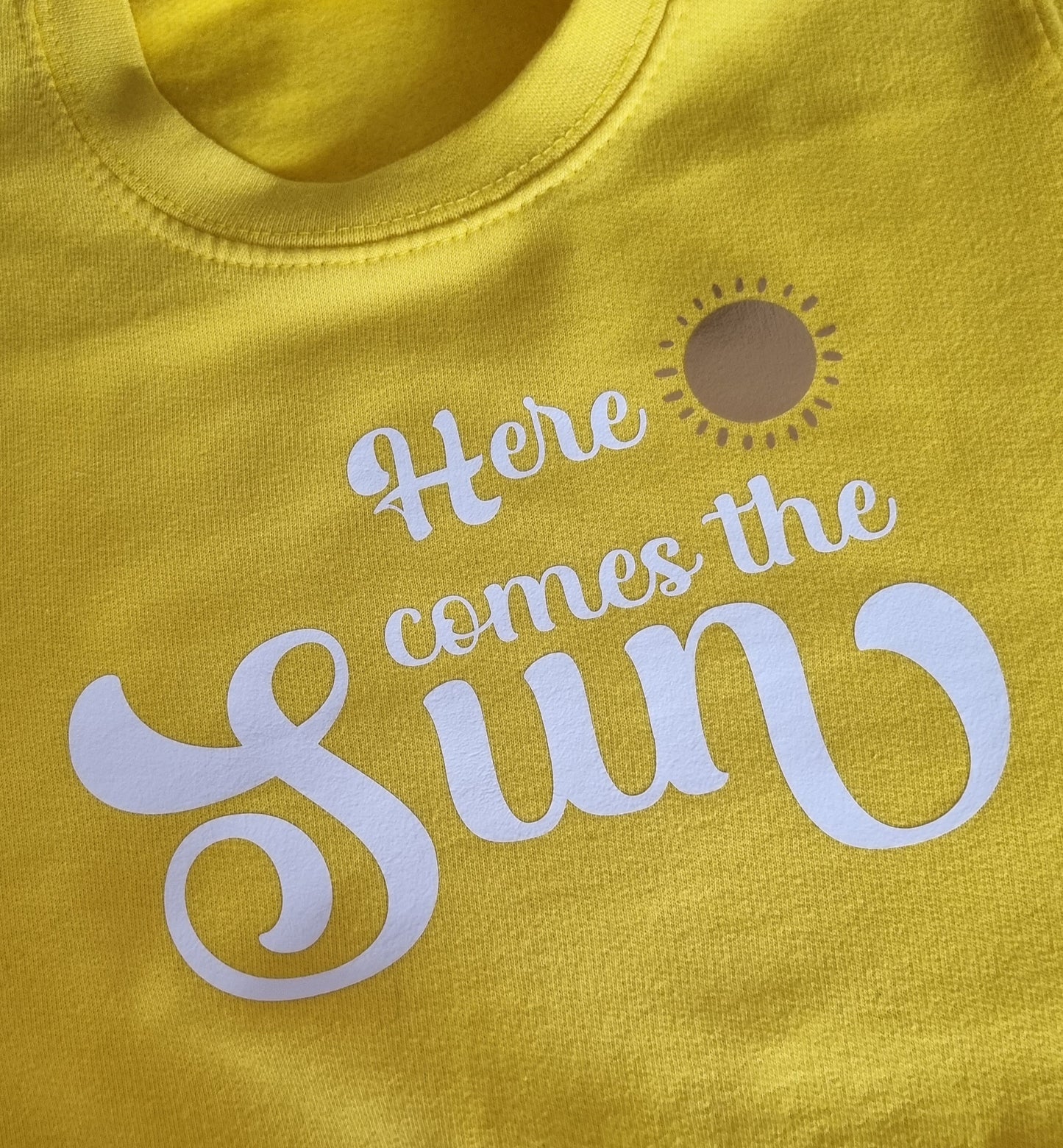 Here comes the Sun kids jumper