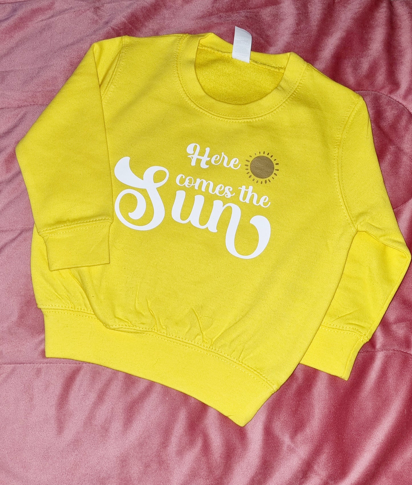 Here comes the Sun kids jumper