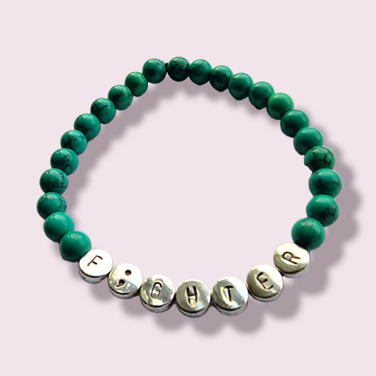 F;ghter beaded bracelet