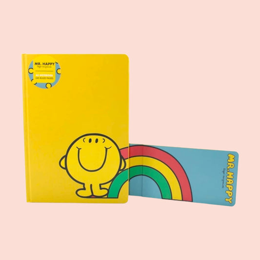 Mr. Happy notebook