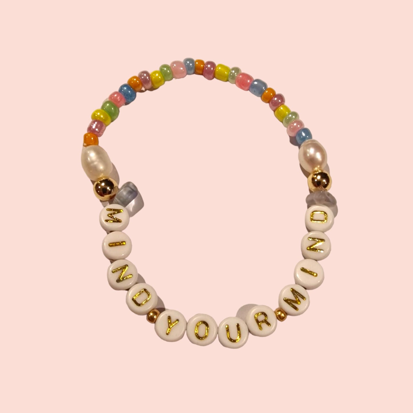 Rainbow Crescent x Suniday Design Mind your Mind bracelet